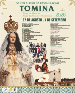 Festas de Santo Aleixo da Restauração (Tomina) 2026