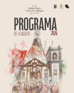Festas do Santo Cristo dos Milagres 2026 em Santa Cruz da Graciosa