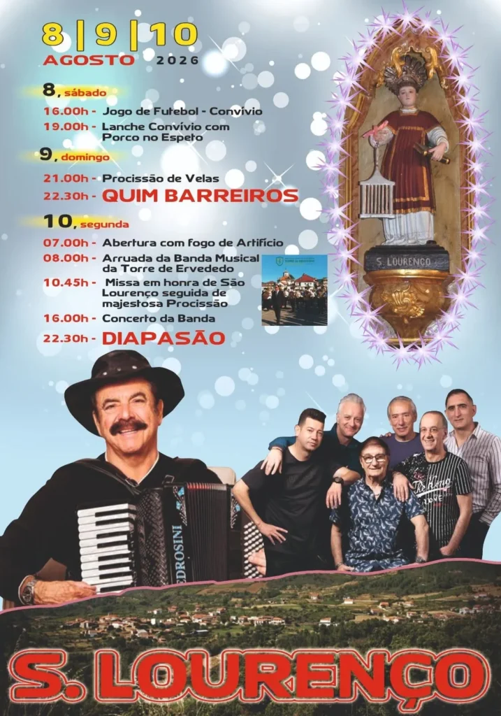 Festas de São Lourenço, Chaves 2026