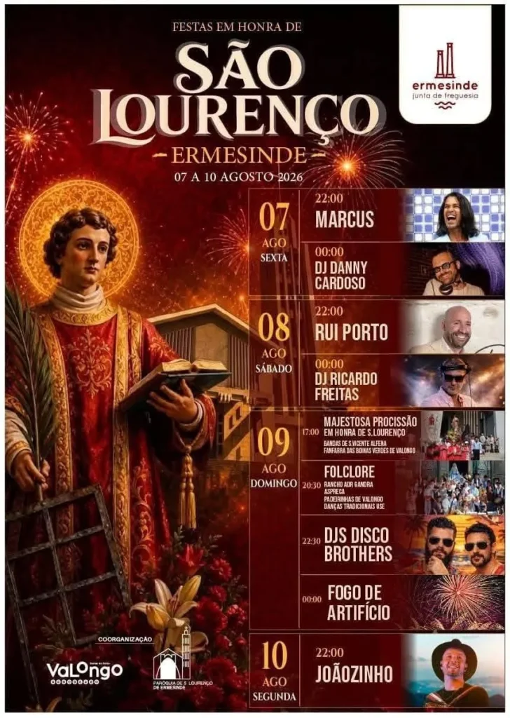 Festas de Ermesinde (São Lourenço) 2026