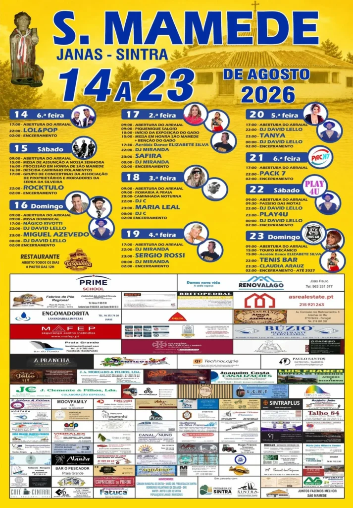 Festas de Janas, Sintra (São Mamede) 2026