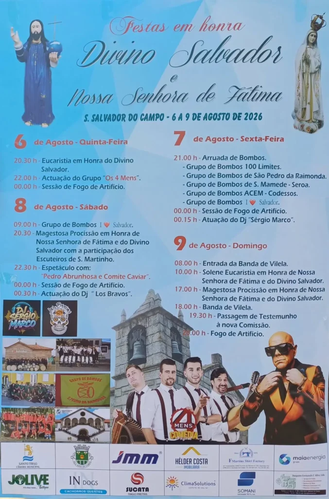Festas de São Salvador do Campo 2026