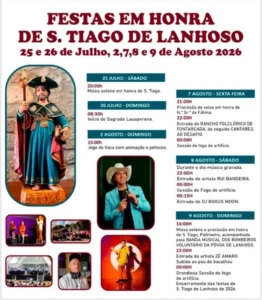 Festas de São Tiago de Lanhoso 2026