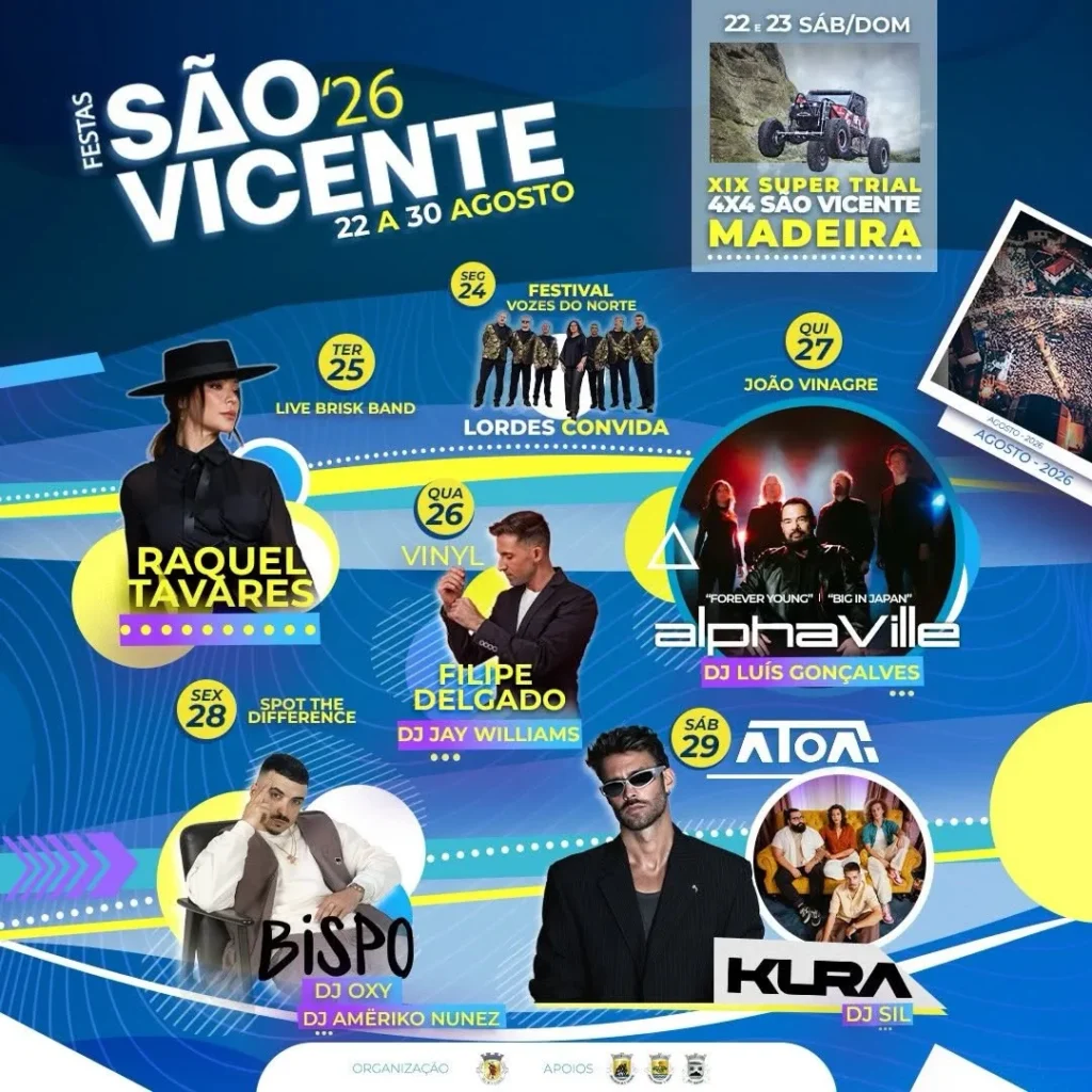 Festas de São Vicente 2026