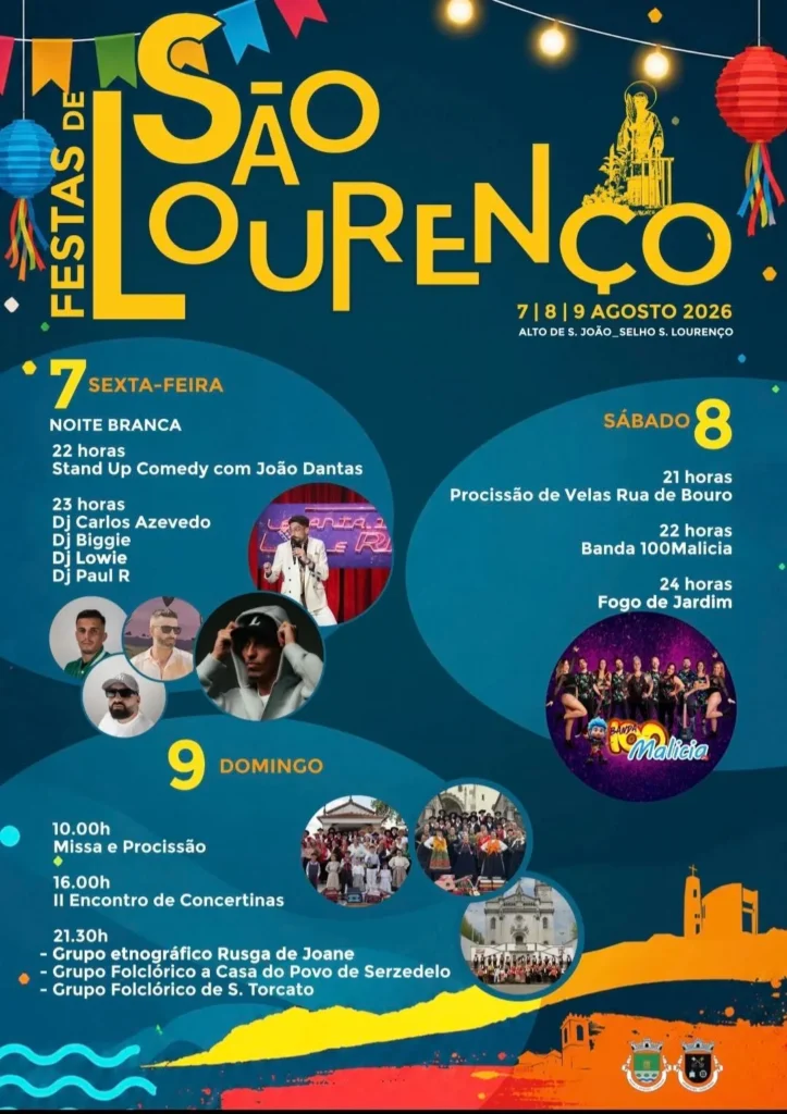 Festas de Selho São Lourenço 2026