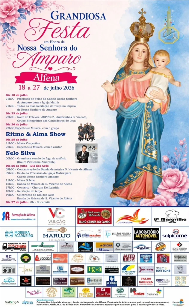 Festas de Alfena (Senhora do Amparo) 2026