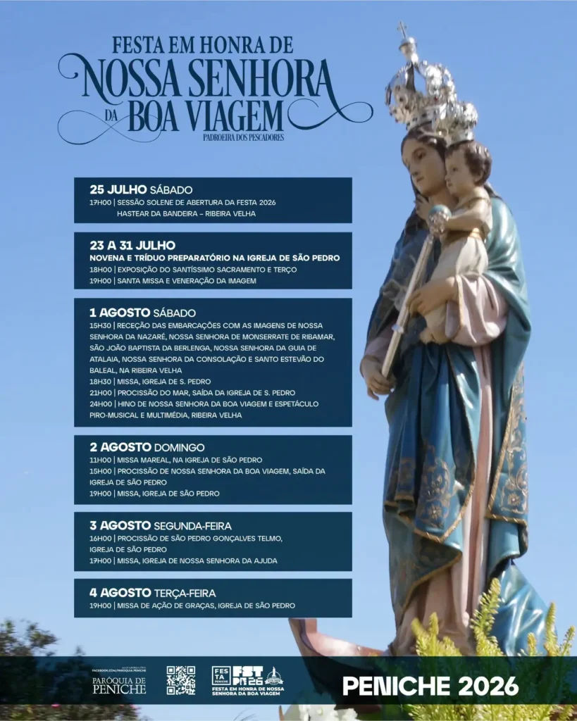 Festas Religiosas de Peniche (Senhora da Boa Viagem) 2026
