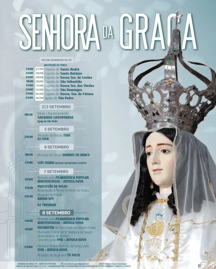 Festas de Manteigas (Senhora da Graça) 2026
