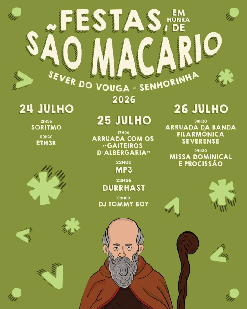 Festas de Sever do Vouga (São Macário) 2026