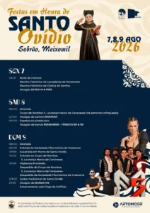 Festas de Sobrão, Meixomil (Santo Ovídio) 2026