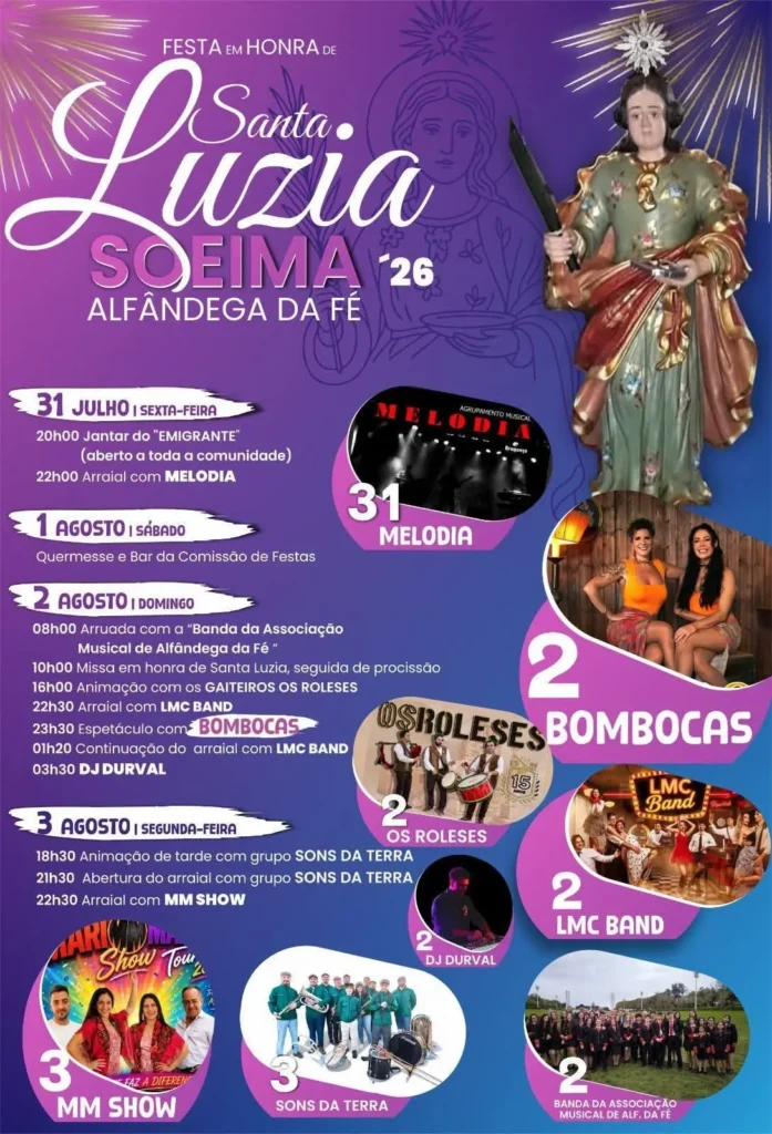 Festas de Soeima (Santa Luzia) 2026