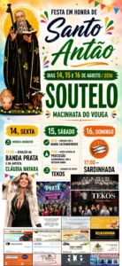 Festas de Soutelo, Macinhata do Vouga (Santo Antão) 2026