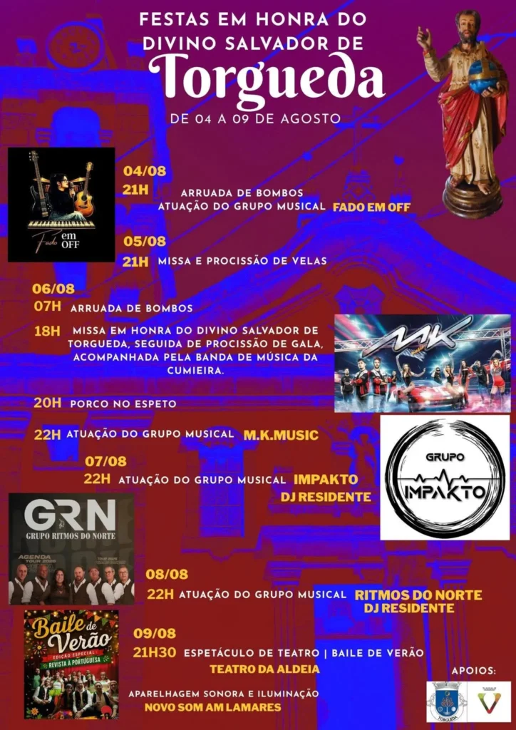 Festas de Torgueda (Divino Salvador) 2026