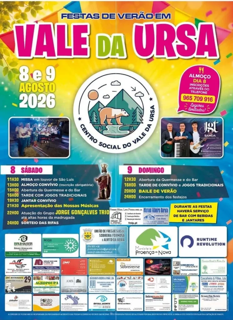 Festas de Vale da Ursa 2026