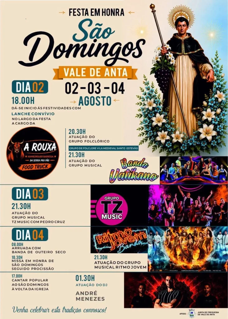Festas de Vale de Anta (São Domingos) 2026