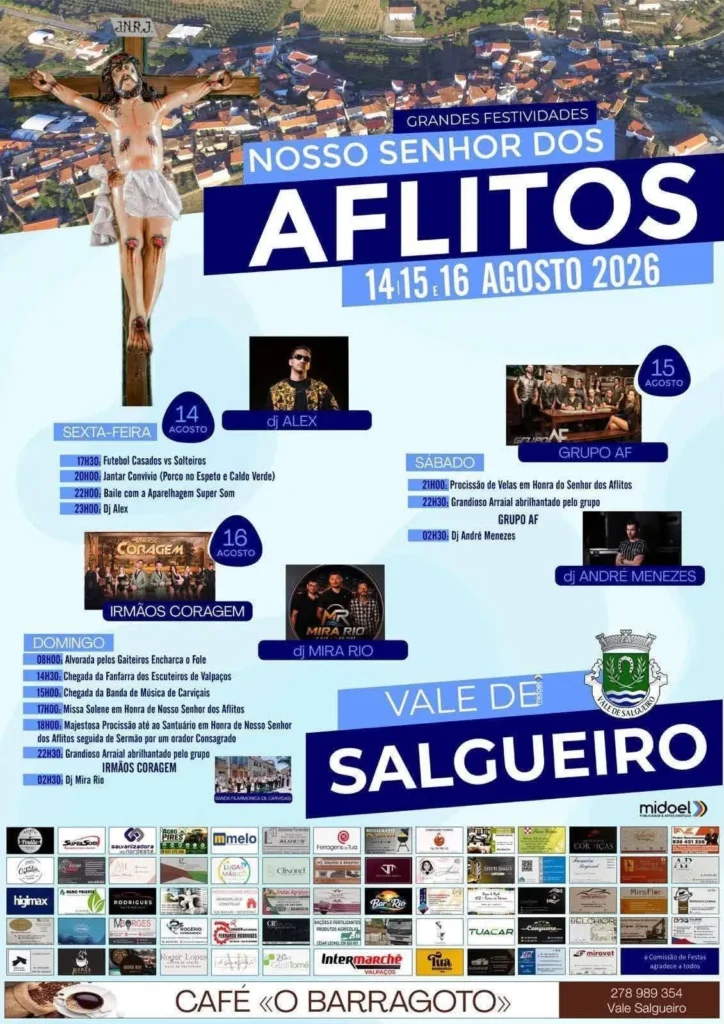 Festas de Vale de Salgueiro (Senhor dos Aflitos) 2026