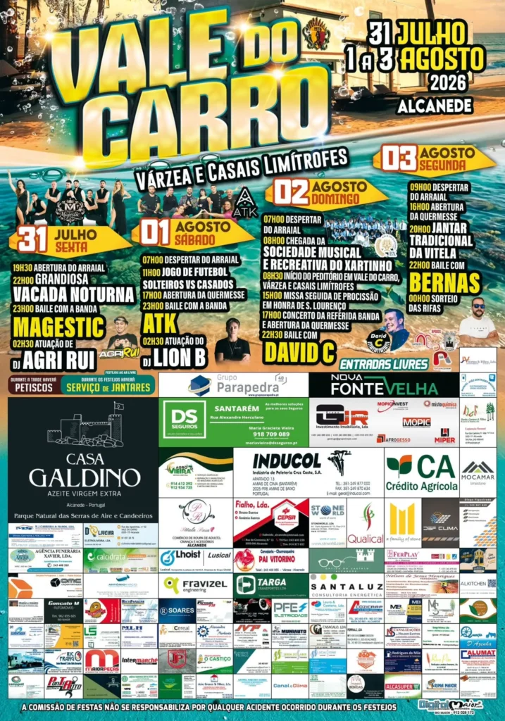 Festas de Vale de Carro 2026