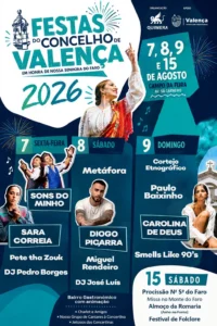 Festas de Valença (Senhora de Faro) 2026