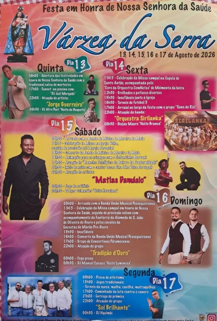 Festas de Várzea da Serra 2026