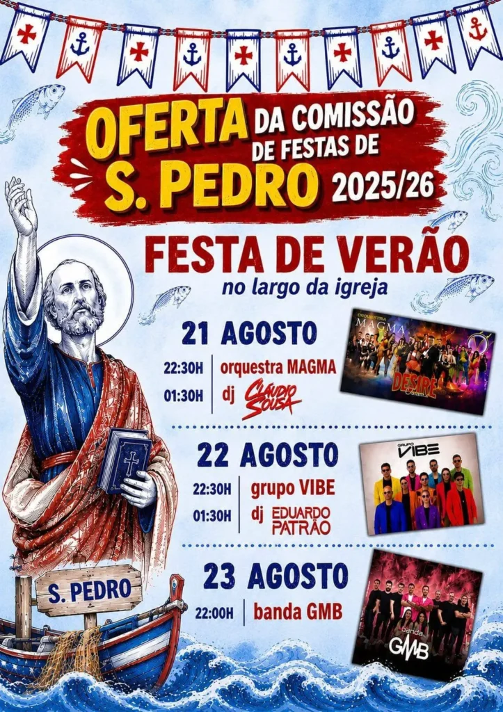 Festas de São Pedro, Figueira da Foz (Verão) 2026