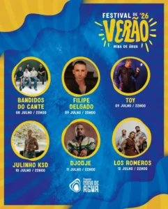 Festas de Mina de Água, Amadora (Festival de Verão) 2026