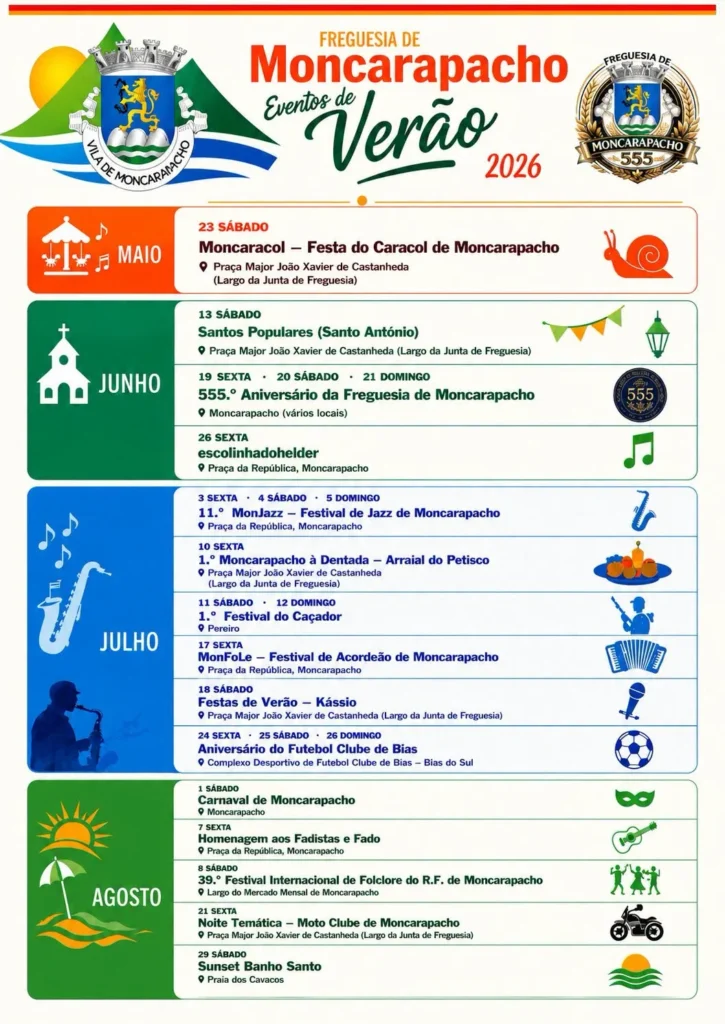 Festas de Verão de Moncarapacho 2026