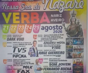 Festas de Verba, Aveiro (Senhora da Nazaré) 2026