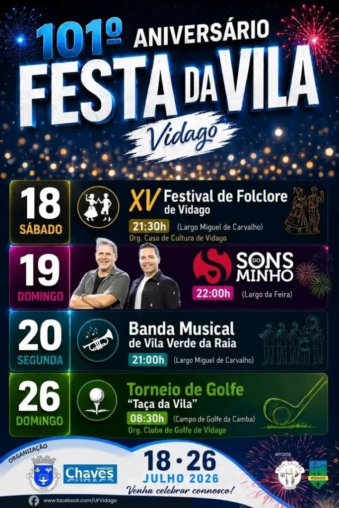 Festas do Vidago 2026