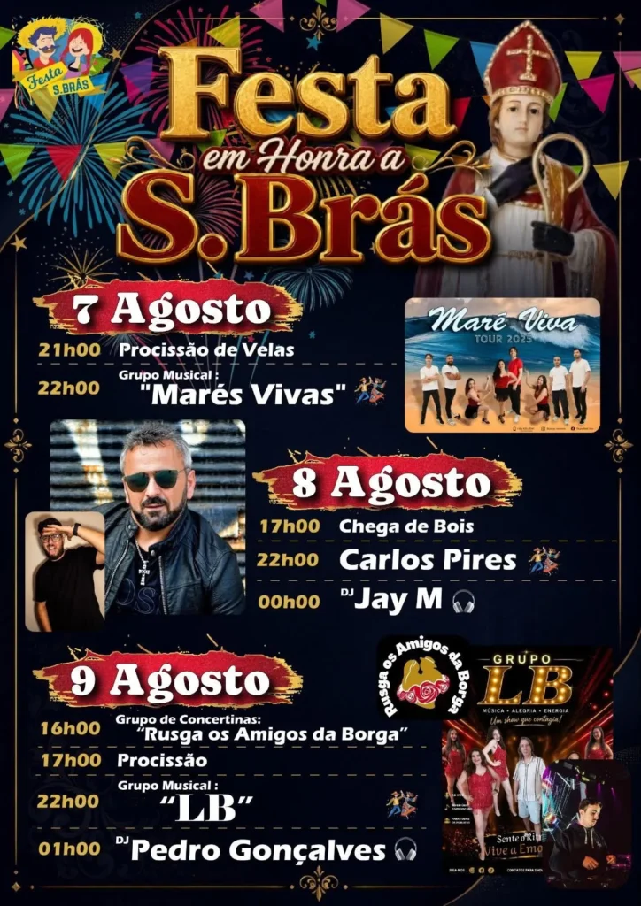 Festas de Vila de Rossas (São Brás) 2026