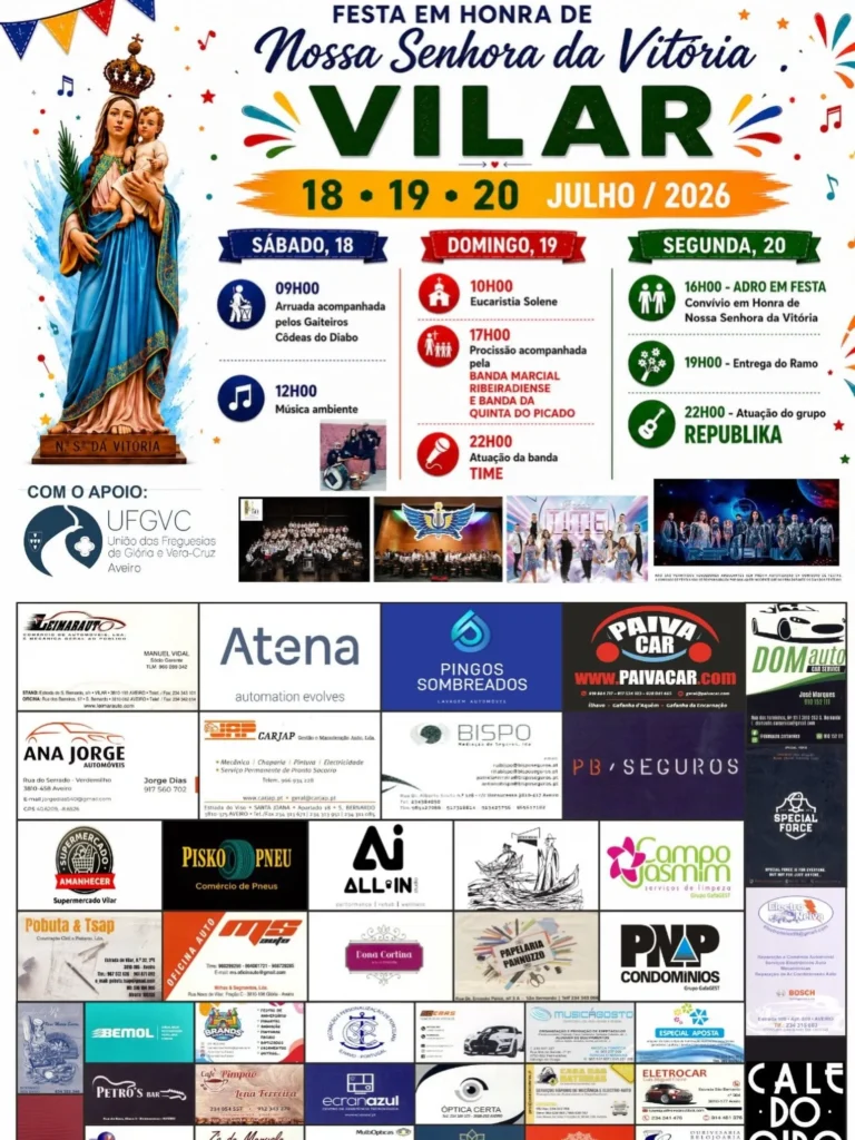 Festas de Vilar (Senhora da Vitória) 2026