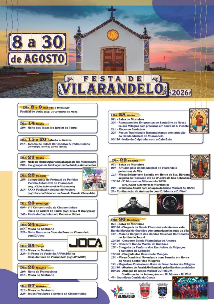Festas de Vilarandelo 2026