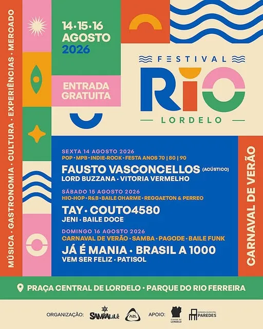 Festival Rio - Lordelo 2026