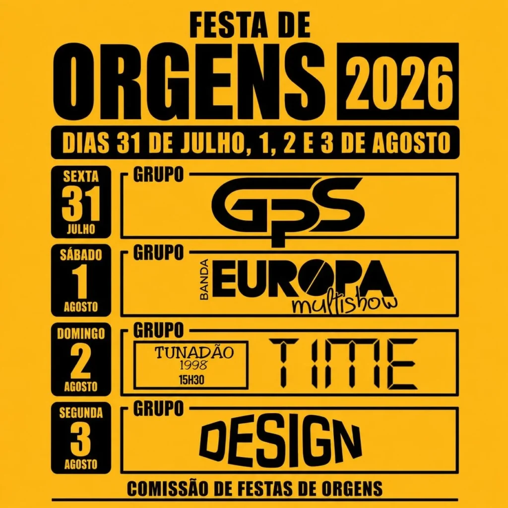 Festas de Orgens 2026