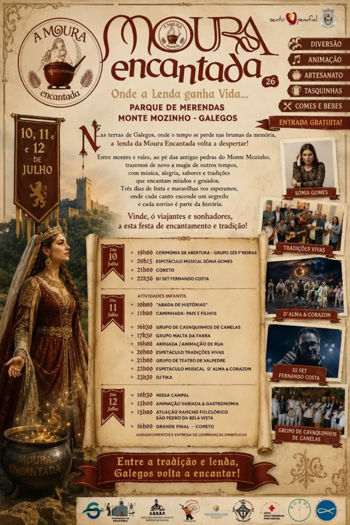 Festas de Penafiel (Moura Encantada) 2026