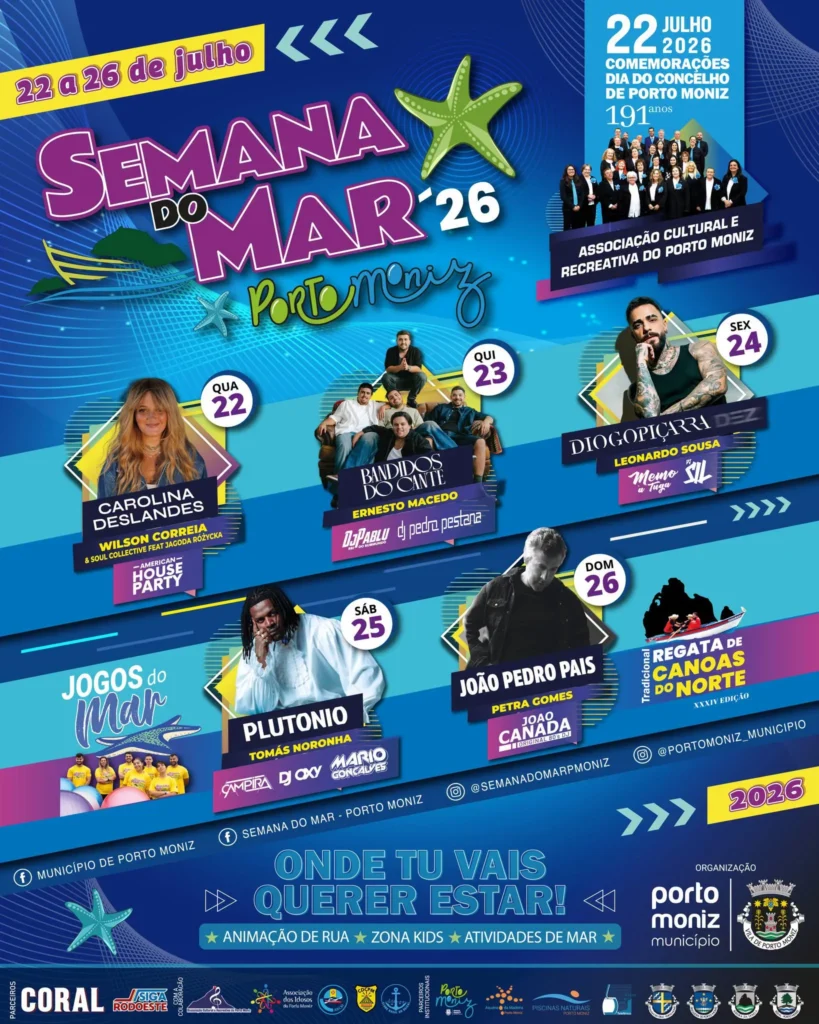 Festas de Porto Moniz (Semana do Mar) 2026