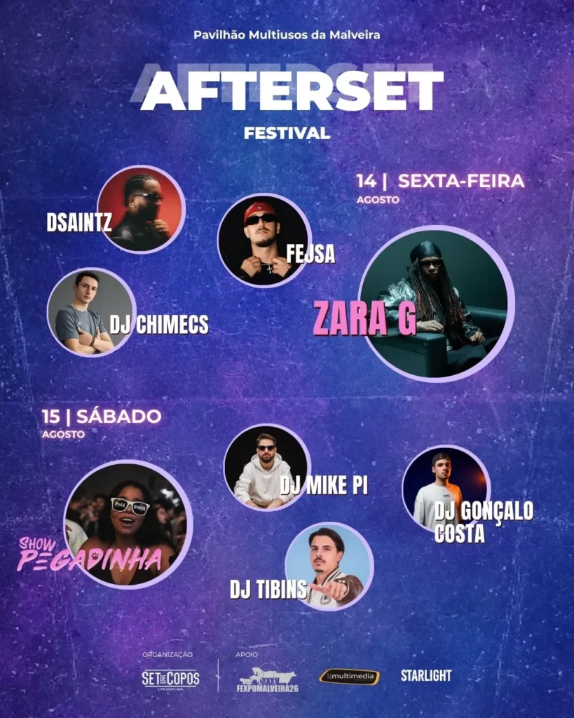Festas da Malveira (Afterset Festival) 2026