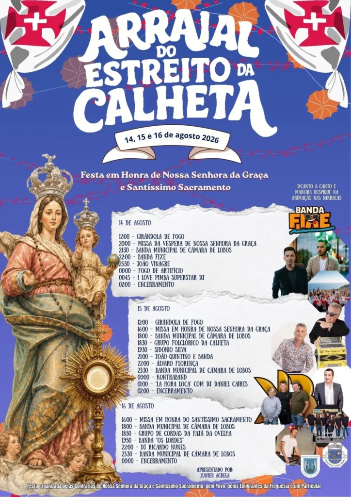 Arraial do Estreito da Calheta 2026