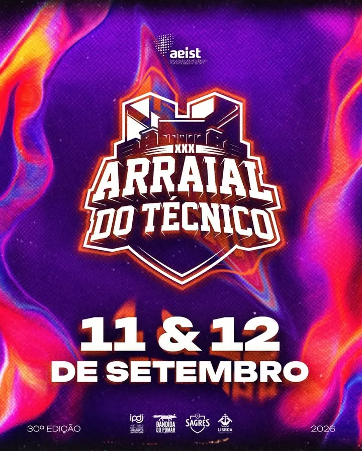 Arraial do Técnico 2026 em Lisboa