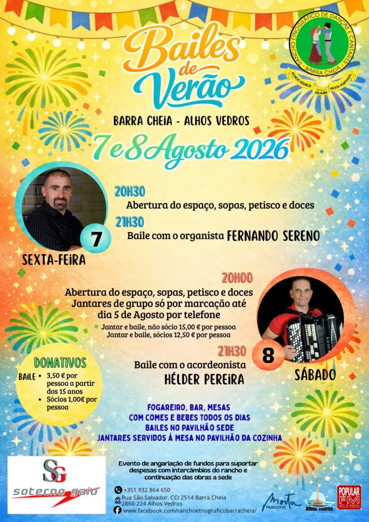 Festas de Alhos Vedros (Bailes de Verão) 2026