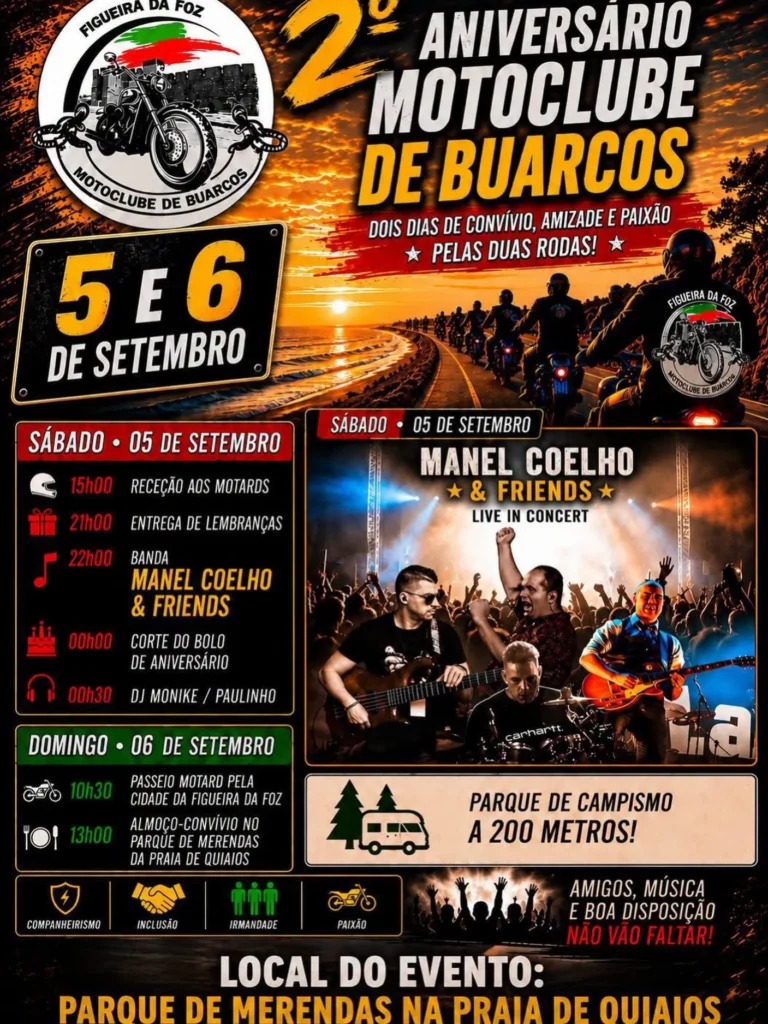 Concentração Motard de Buarcos 2026