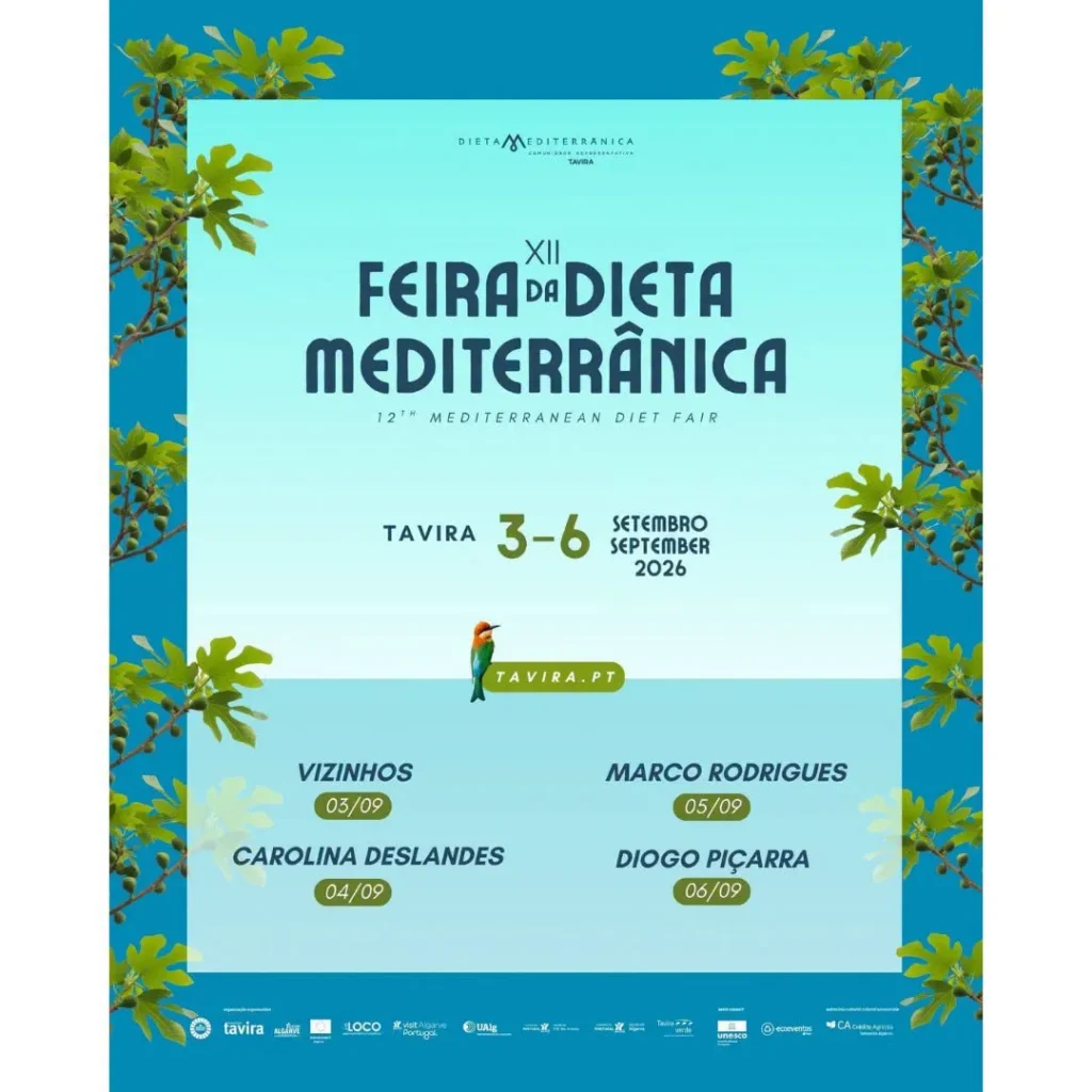 Feira da Dieta Mediterrânica 2026 em Tavira