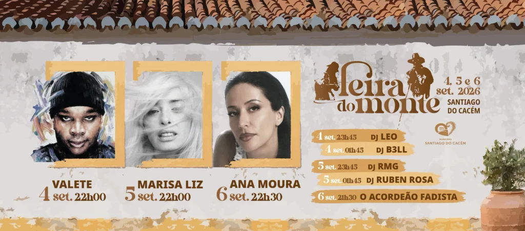 Festas de Santiago do Cacém (Feira do Monte) 2026