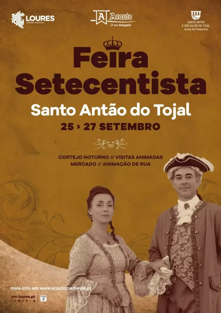 Feira Setecentista de Santo Antão do Tojal 2026