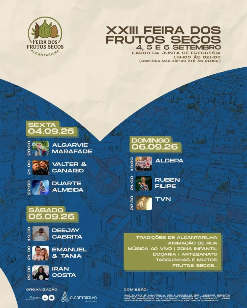 Festas de Alcantarilha (Feira dos Frutos Secos) 2026