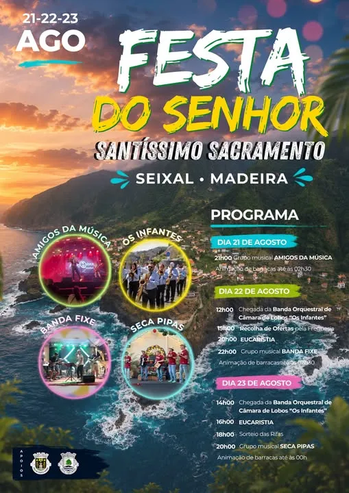 Festas do Seixal, Madeira (Santissimo Sacramento) 2026