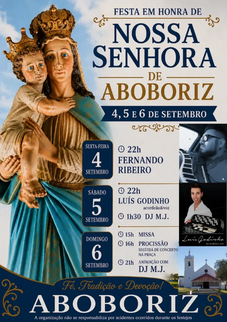 Festas de Aboboriz (Nossa Senhora) 2026
