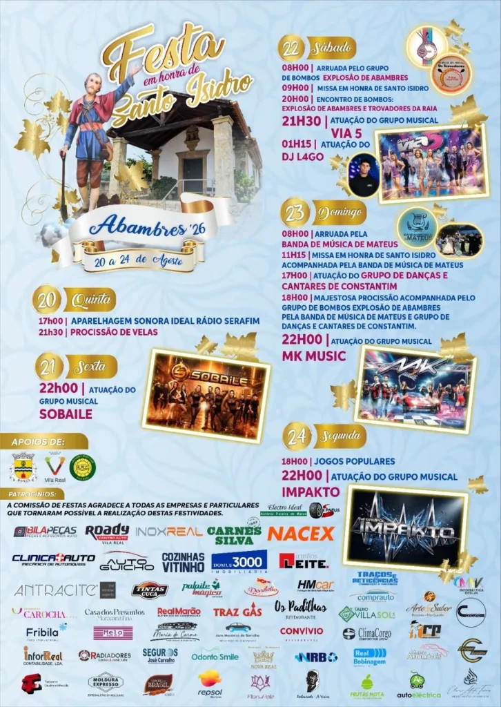 Festas de Abambres 2026