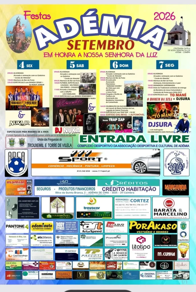 Fesas da Adémia (Senhora da Luz) 2026
