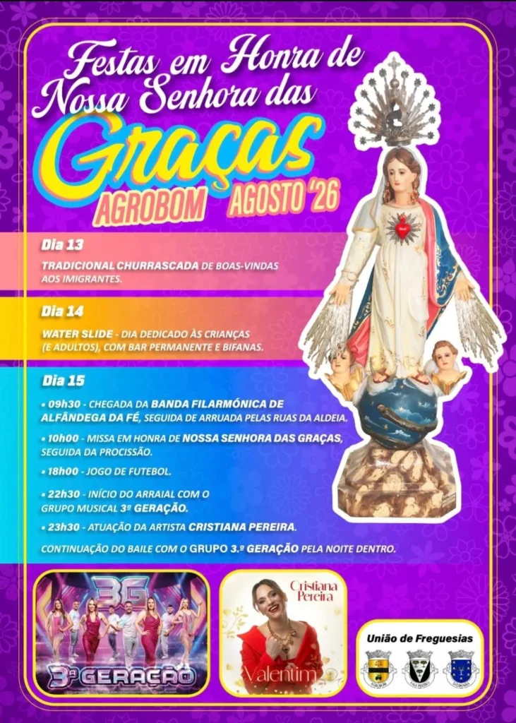 Festas de Agrobom (Senhora das Graças) 2026