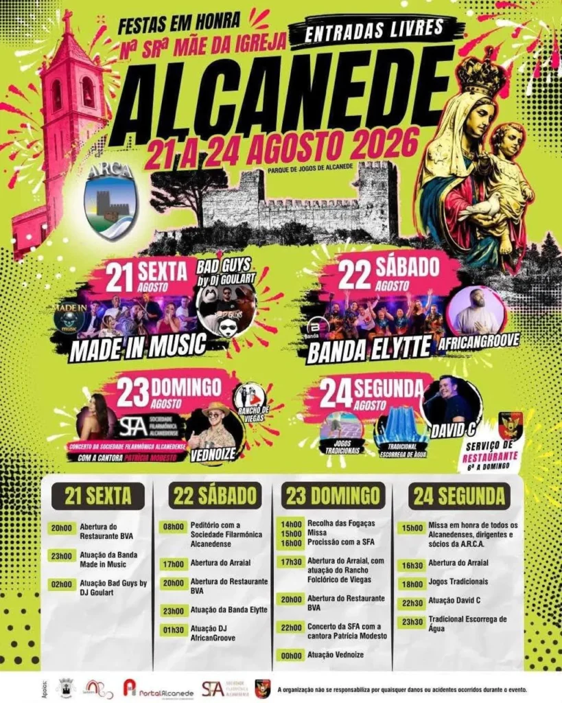 Festas de Alcanede 2026